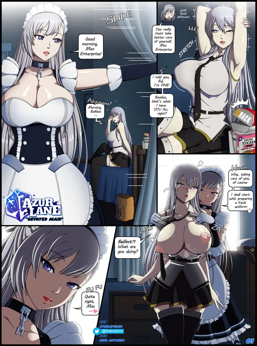 Devoted Maid Azur Lane  (Chapter 01) — page 1