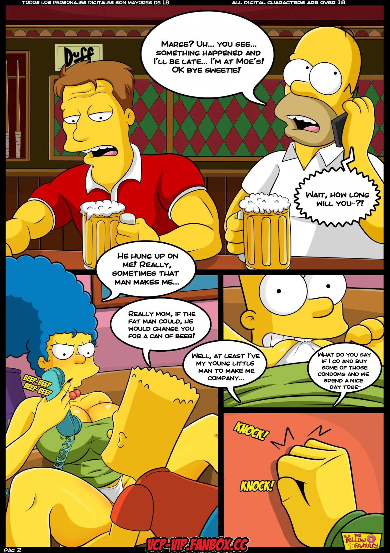 The Pastime The Simpsons  (Chapter 09) — page 3