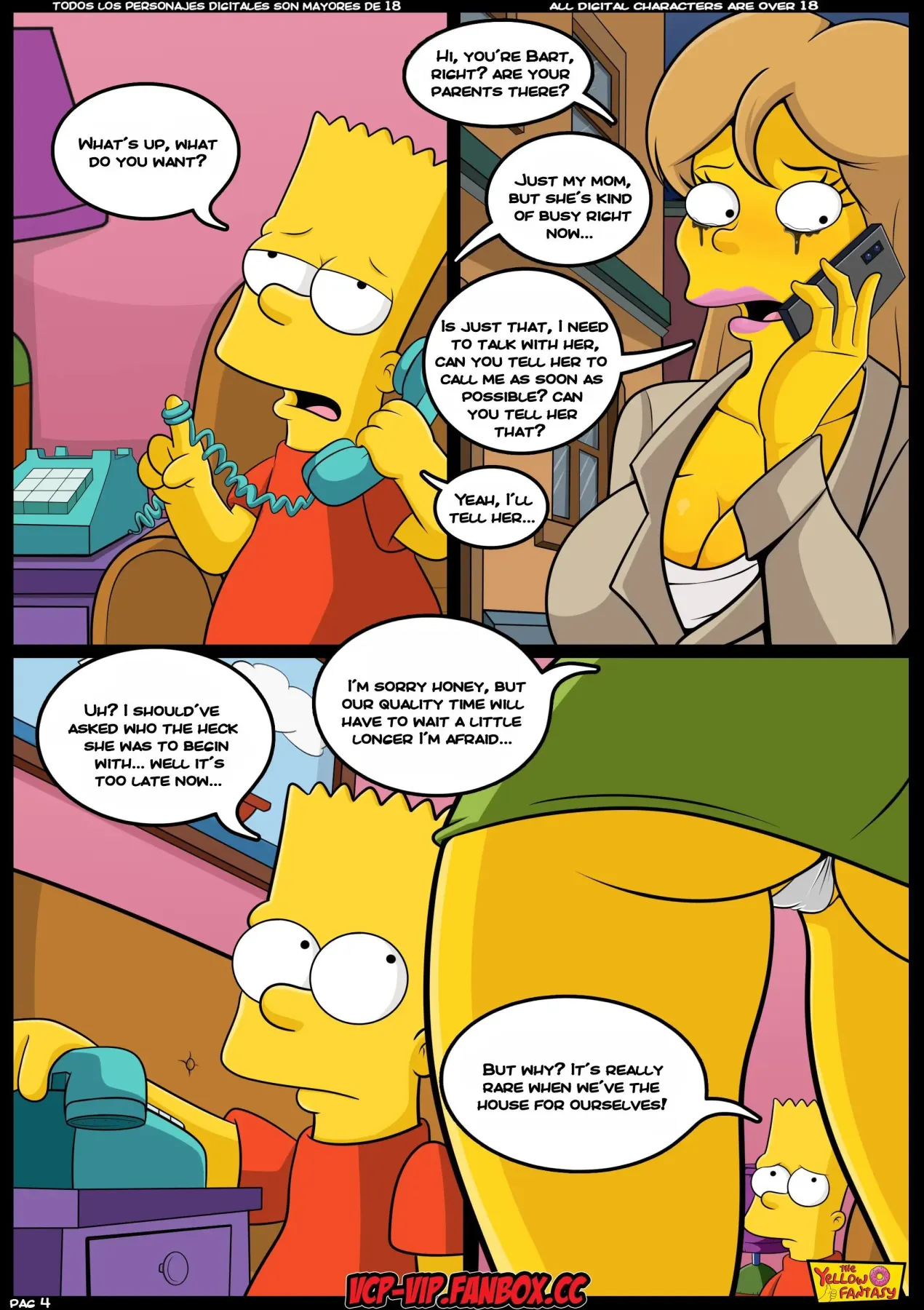 The Pastime The Simpsons  (Chapter 09) — page 5