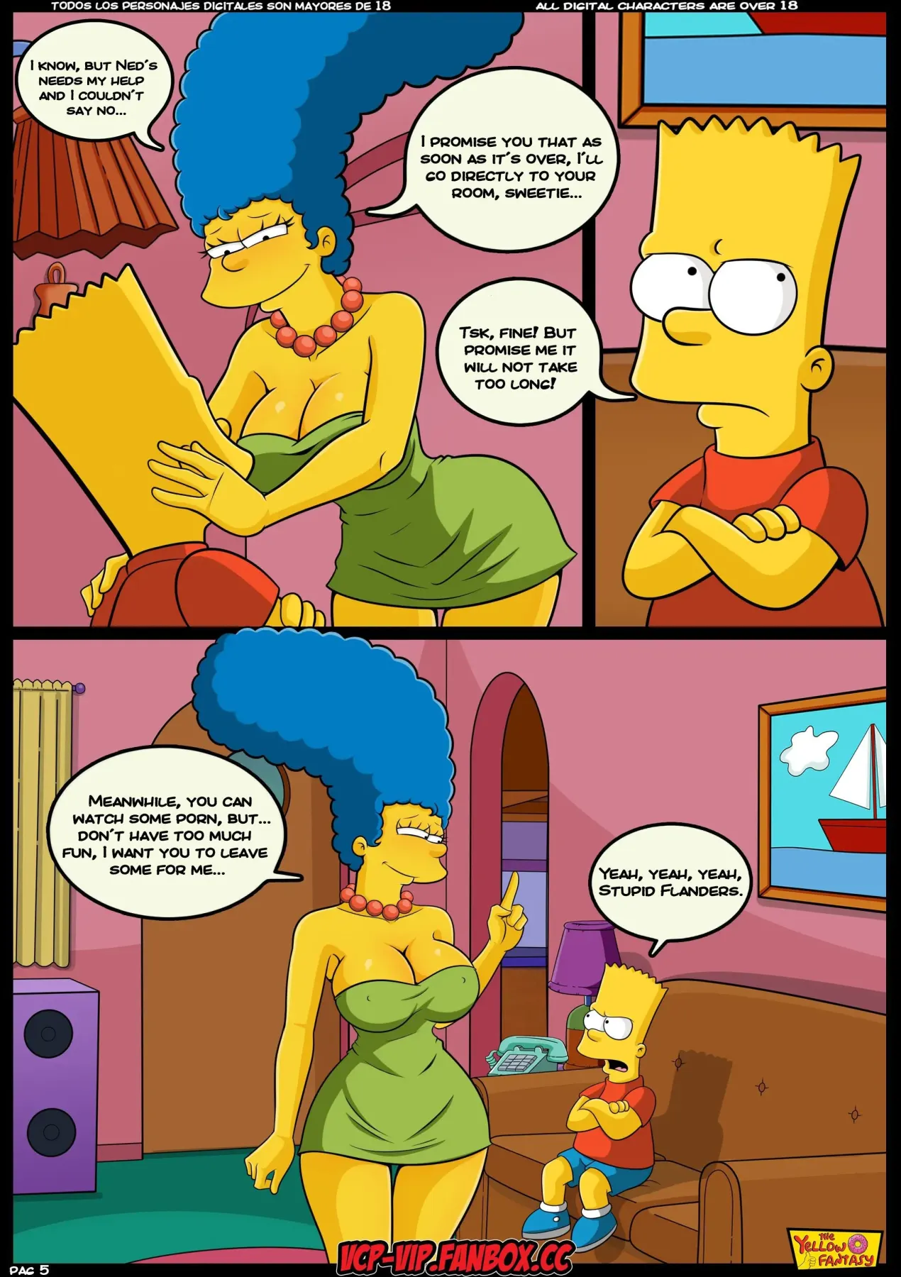 The Pastime The Simpsons  (Chapter 09) — page 6