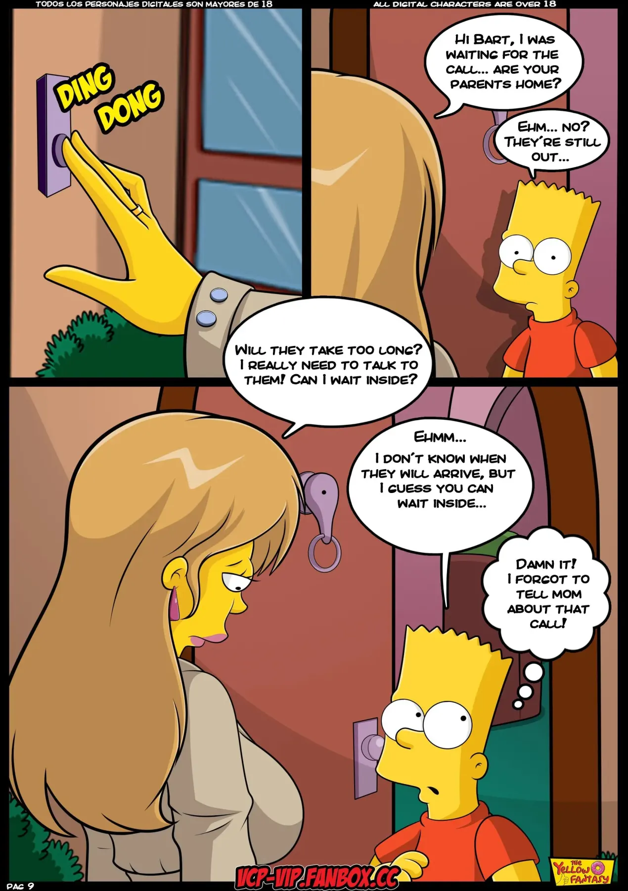 The Pastime The Simpsons  (Chapter 09) — page 10