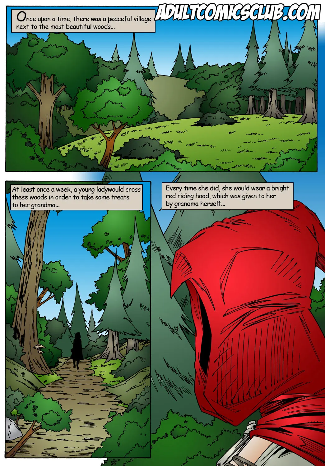 Red Riding Hood Red Riding Hood  (Chapter 01) — page 1