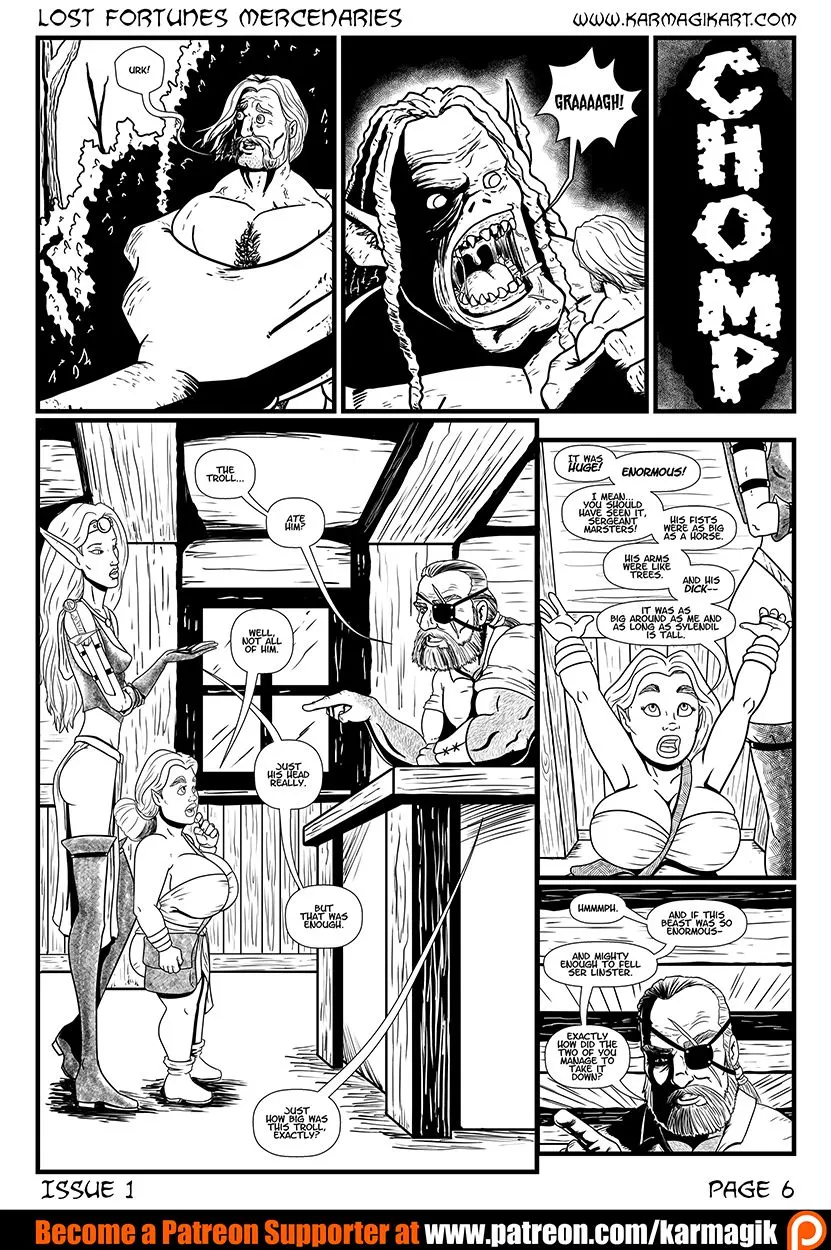 Lost Fortunes Mercenaries  (Chapter 01.5) — page 7