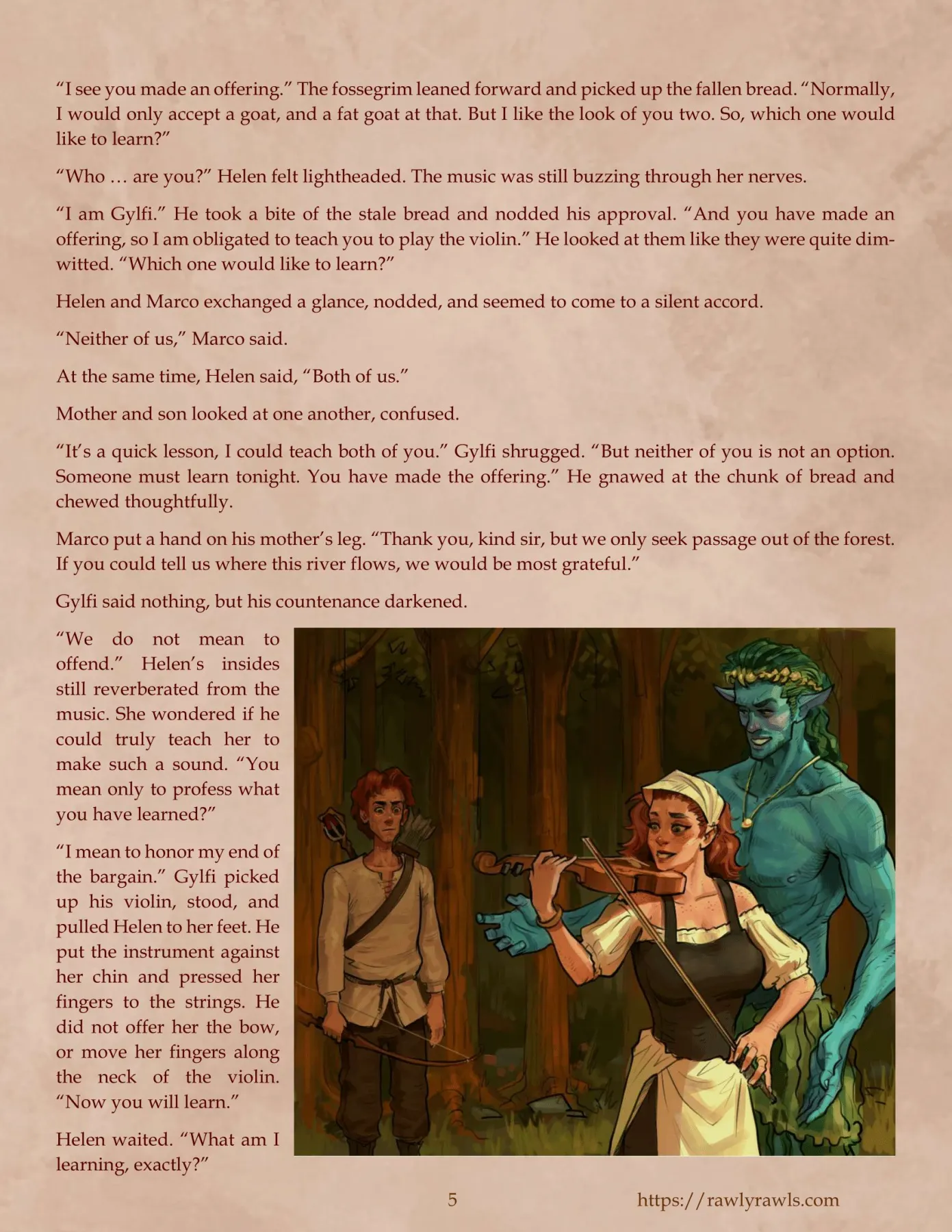 The Enchanted Scepter  (Chapter 02) — page 5