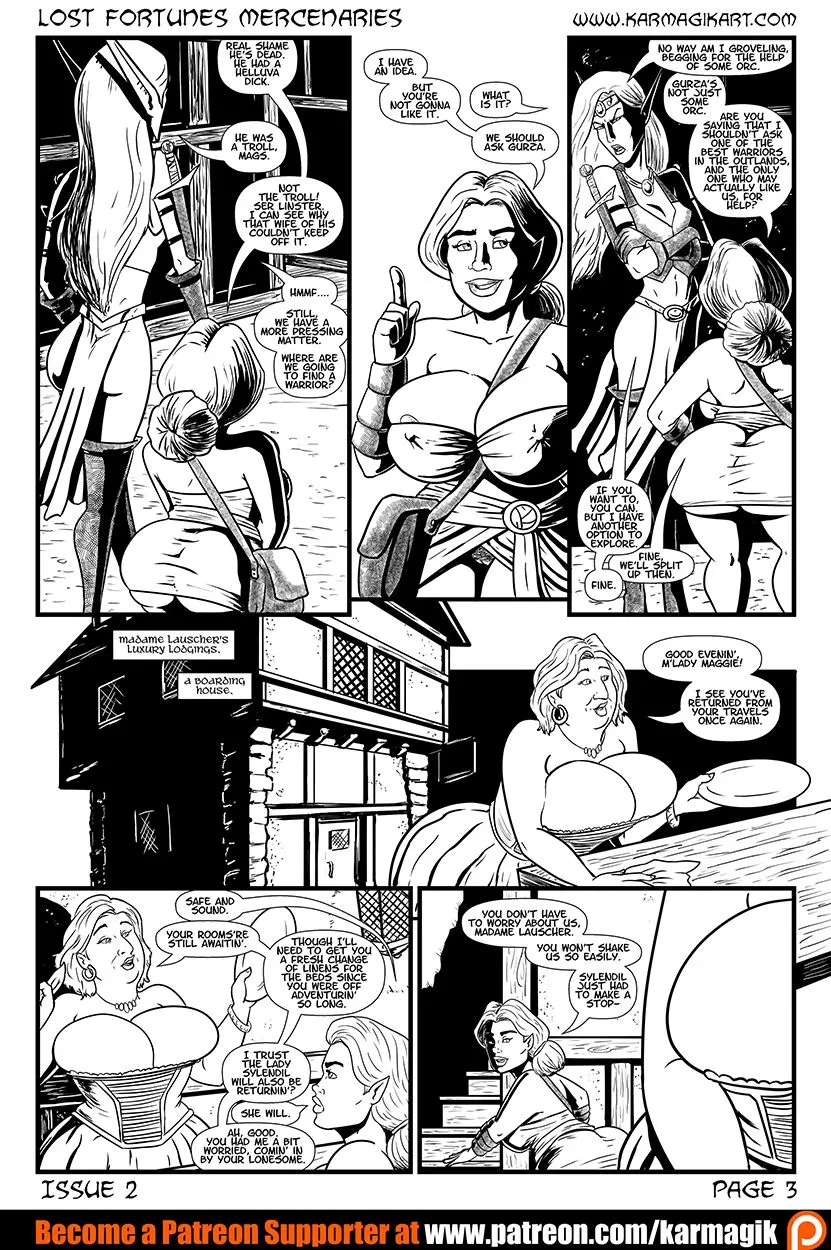 Lost Fortunes Mercenaries  (Chapter 02.5) — page 4