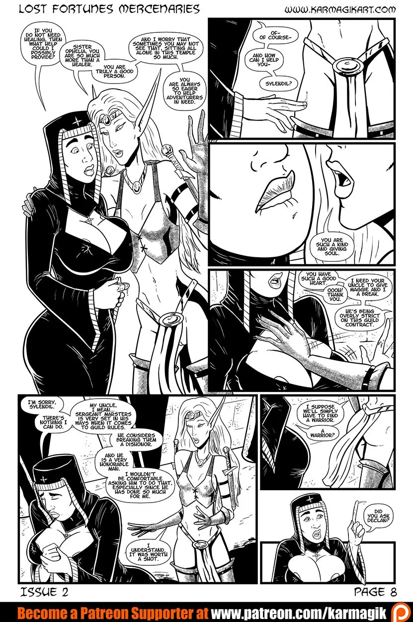 Lost Fortunes Mercenaries  (Chapter 02.5) — page 9