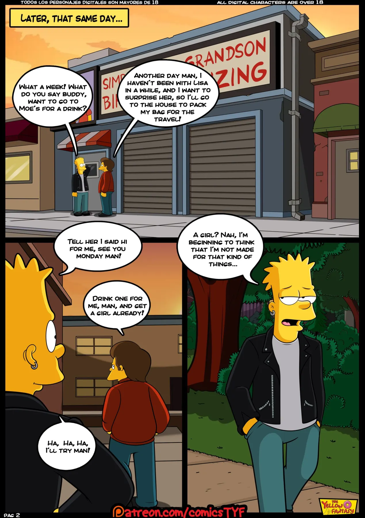 The Pastime The Simpsons  (Chapter 03) — page 4