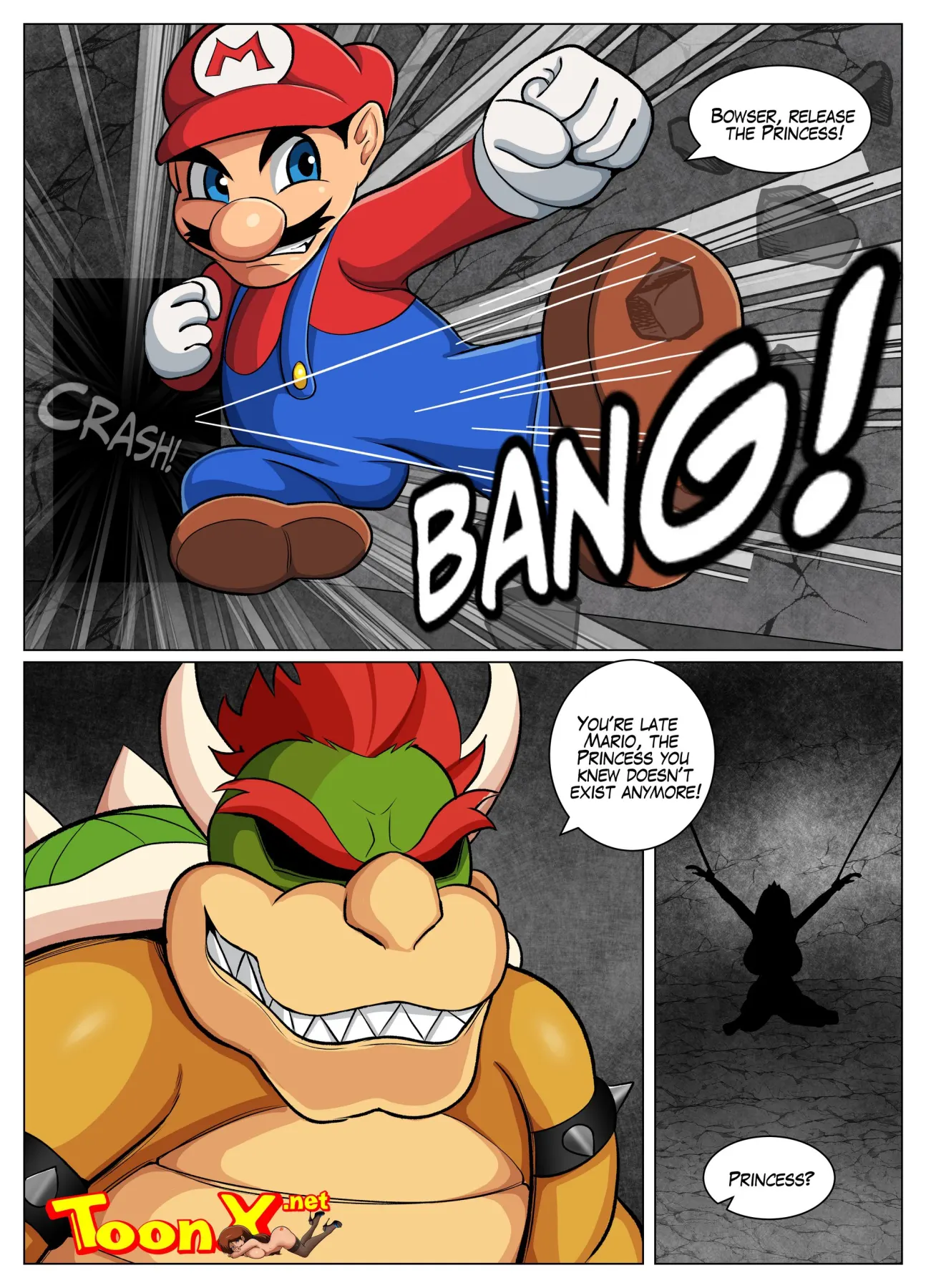 Saving Princess Peach Mario Series  (Chapter 01) — page 10