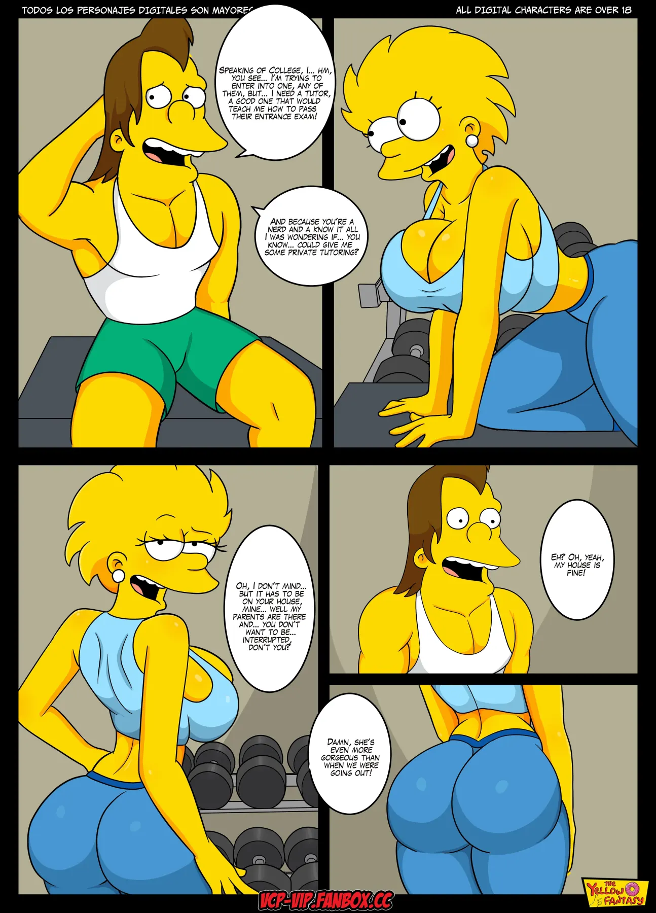 The Pastime The Simpsons  (Chapter 08) — page 4
