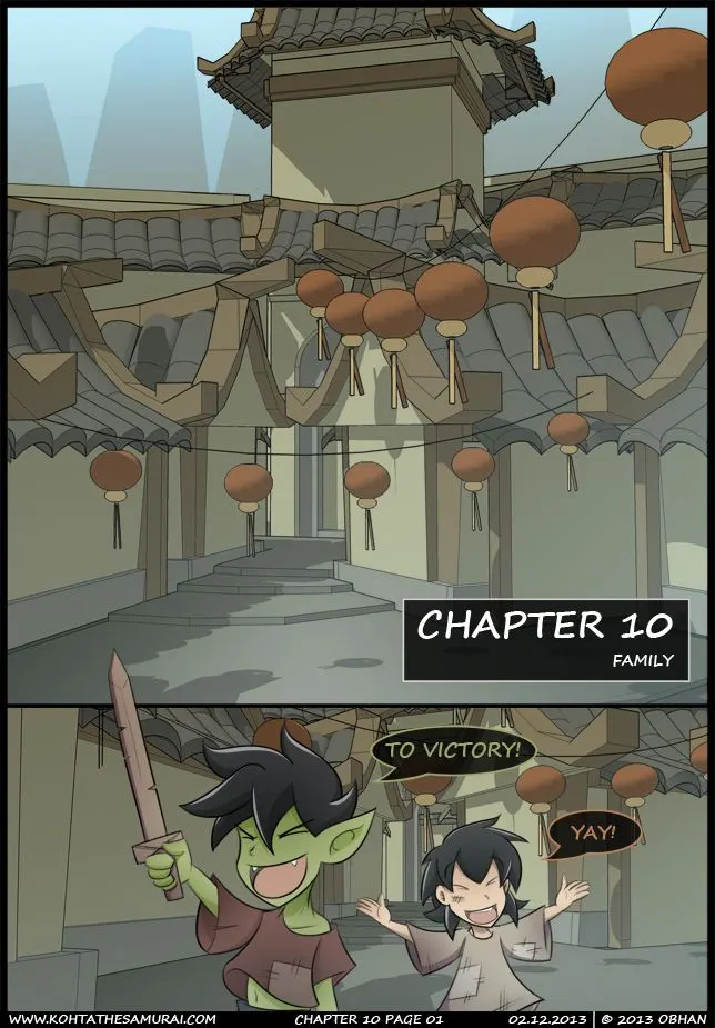 Kohta The Samurai  (Chapter 10 - Family) — page 1