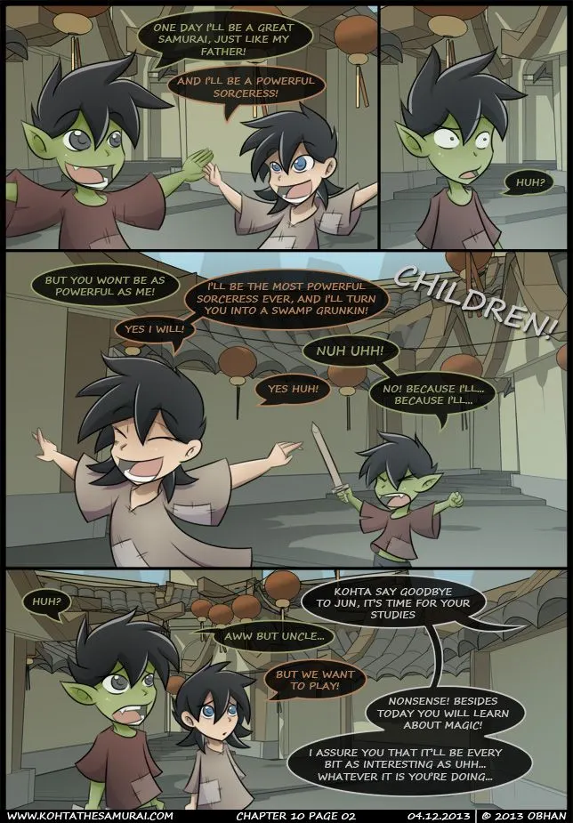 Kohta The Samurai  (Chapter 10 - Family) — page 2