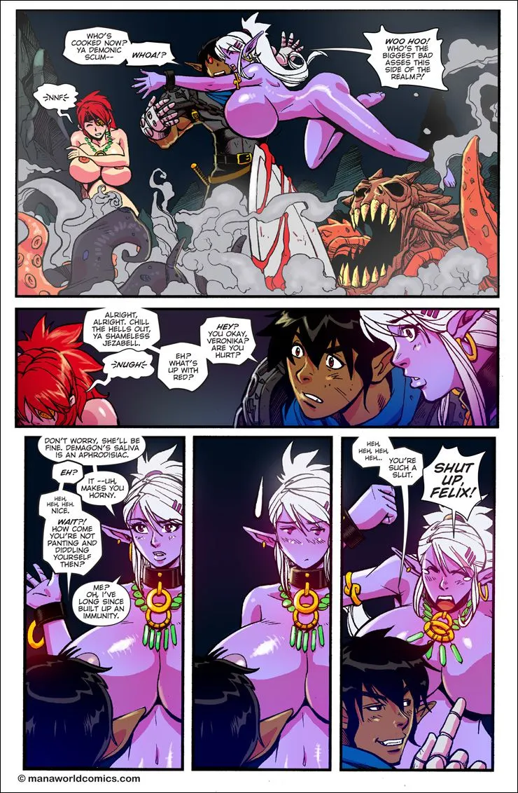 Main Comic Series  (Chapter 12 - In The Red) — page 8