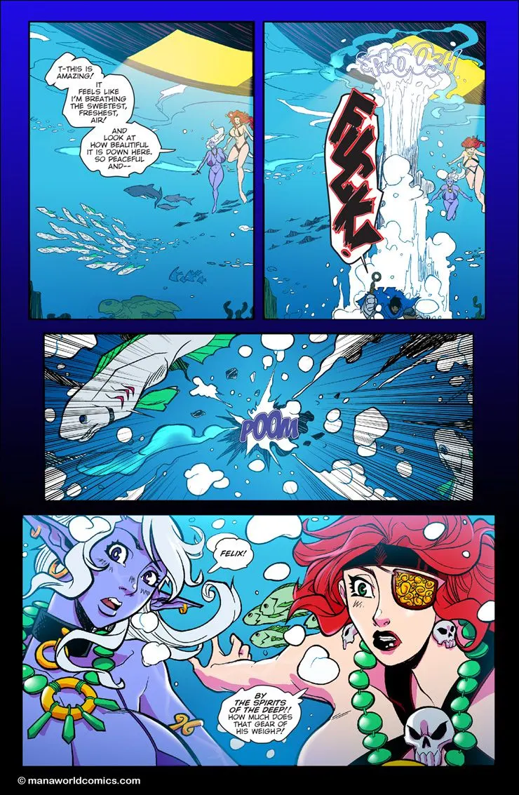 Main Comic Series  (Chapter 09 - Get Wet) — page 5