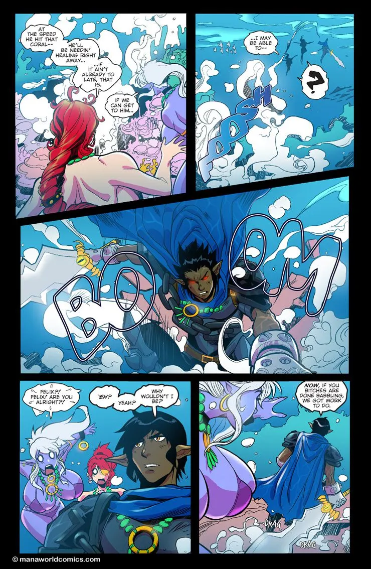 Main Comic Series  (Chapter 09 - Get Wet) — page 6