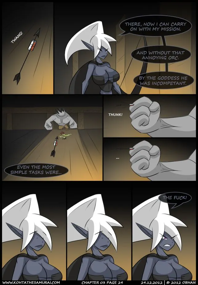 Kohta The Samurai  (Chapter 03 - The Darkness Below - Part 2) — page 24