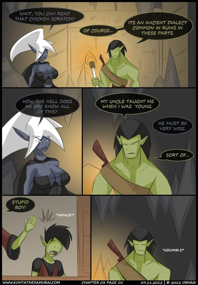 Kohta The Samurai  (Chapter 03 - The Darkness Below - Part 2) — page 5