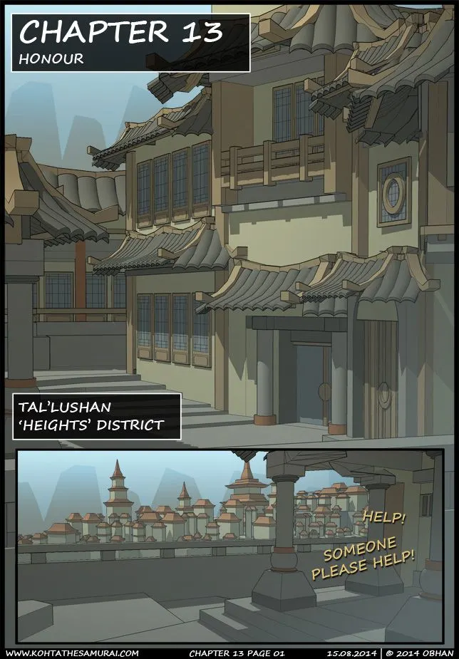 Kohta The Samurai  (Chapter 13 - Honor) — page 1