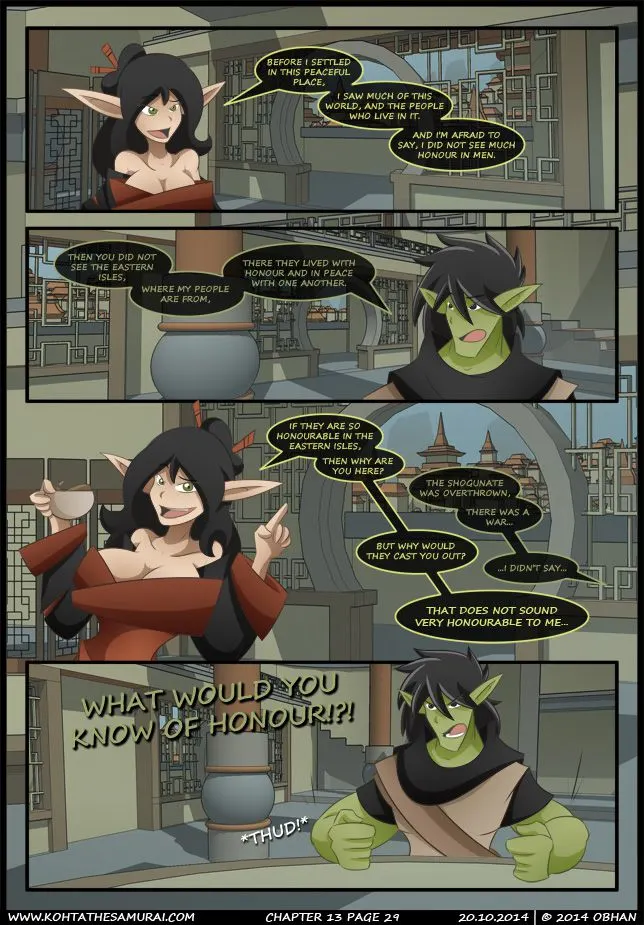 Kohta The Samurai  (Chapter 13 - Honor) — page 29