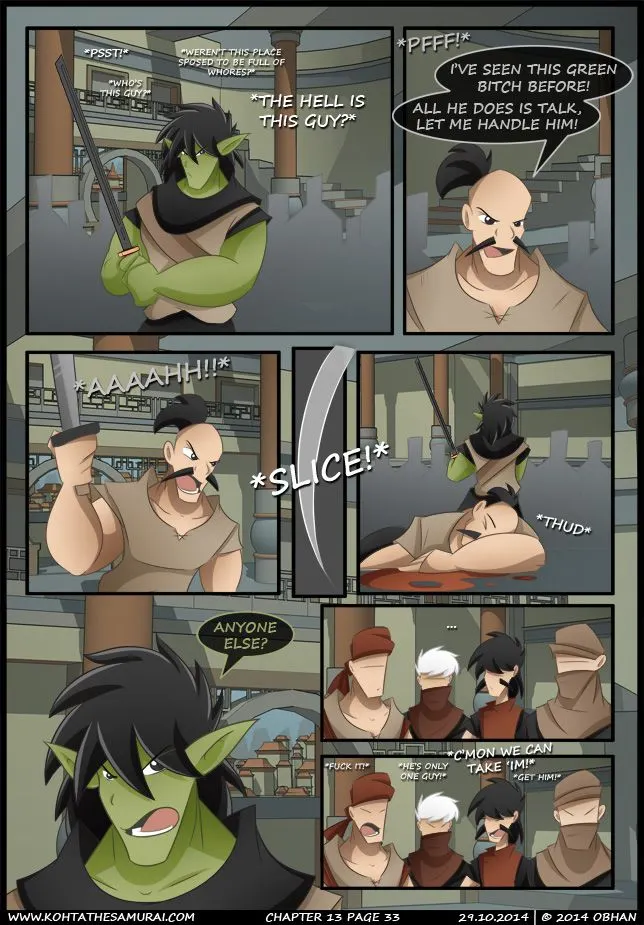 Kohta The Samurai  (Chapter 13 - Honor) — page 33