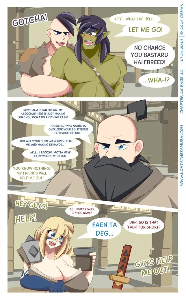 Kohta The Samurai  (Chapter 25 - New Beginnings) — page 8