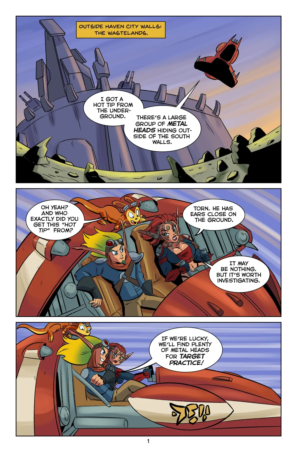 Jak And Ashelin: Stakeout  (Chapter 01) — page 2