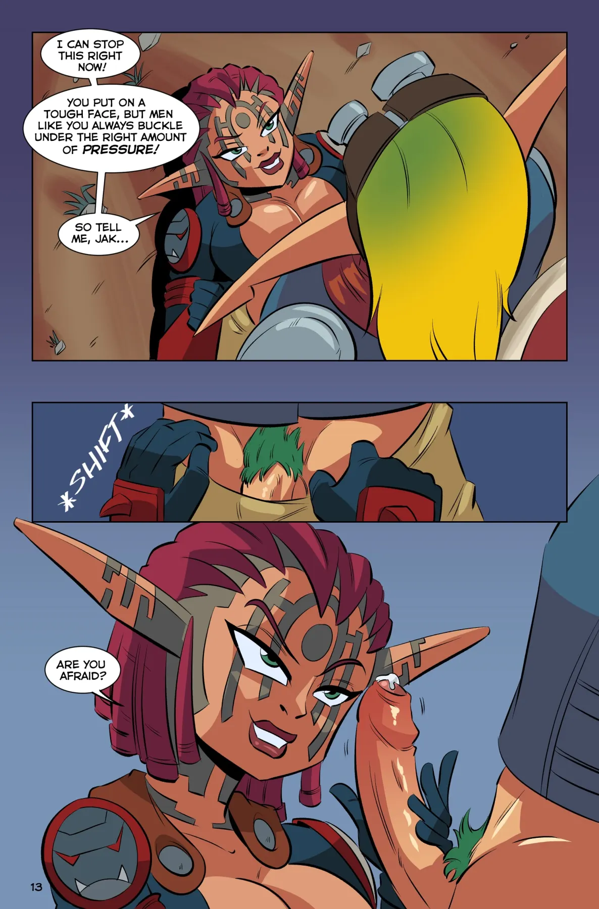 Jak And Ashelin: Stakeout  (Chapter 01) — page 14