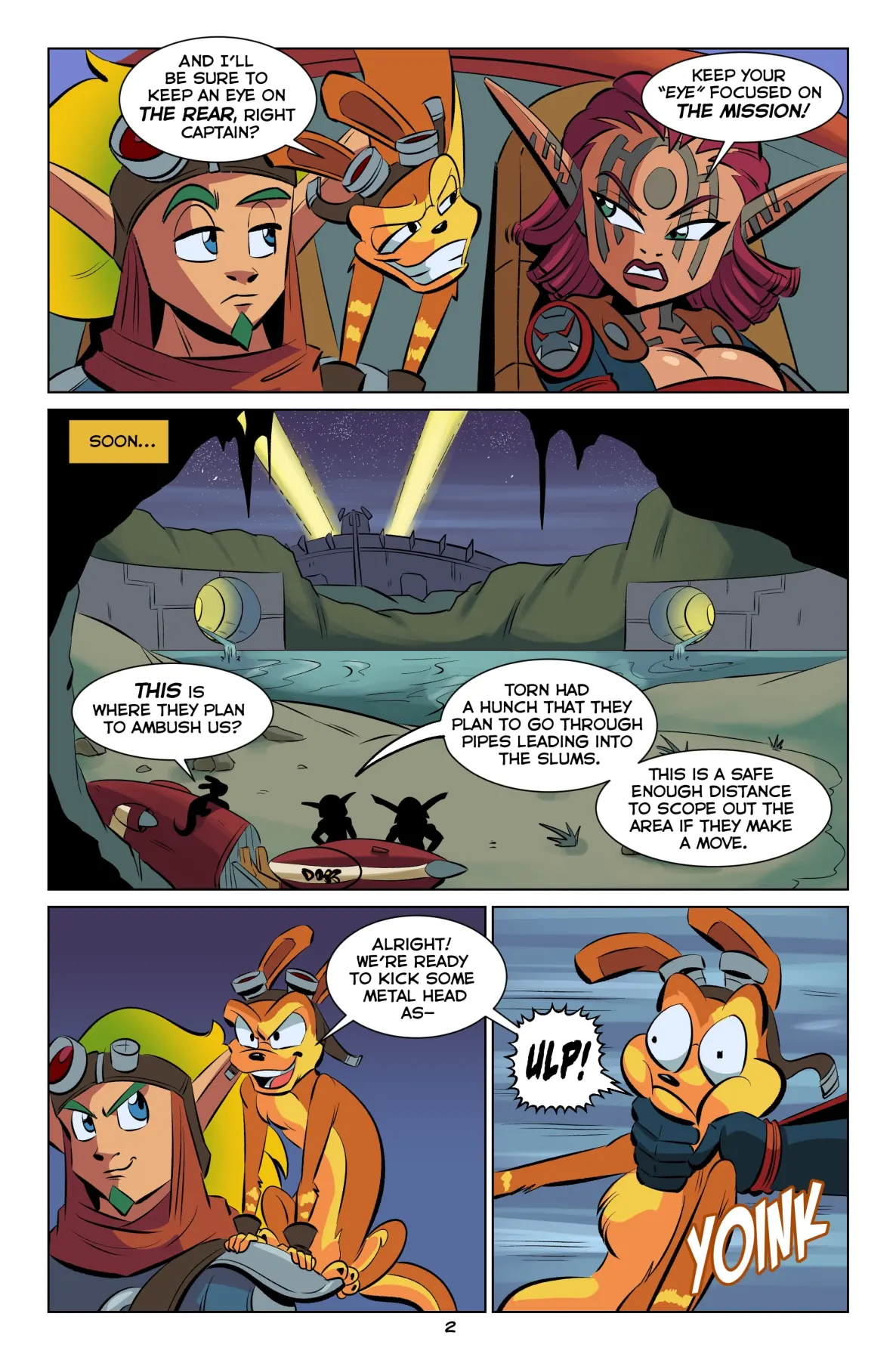 Jak And Ashelin: Stakeout  (Chapter 01) — page 3