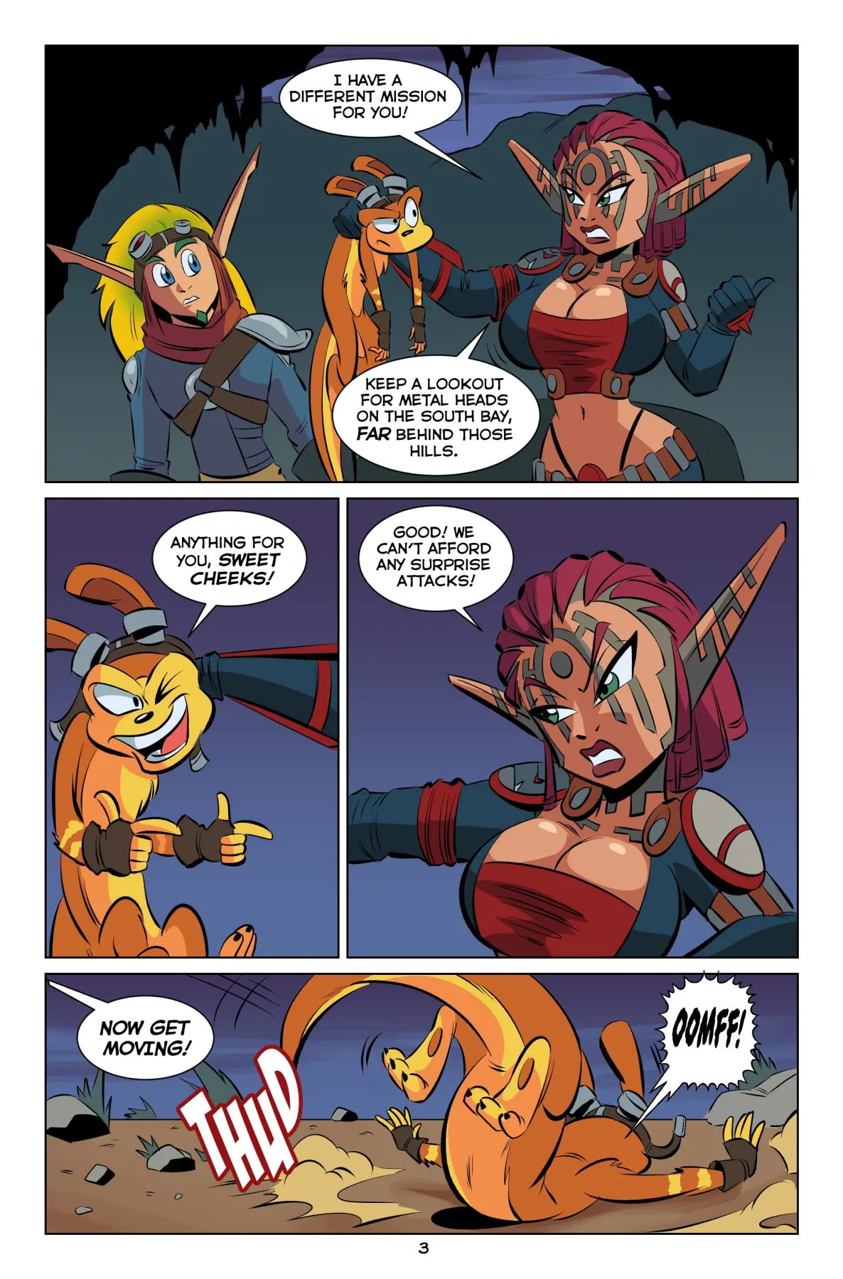 Jak And Ashelin: Stakeout  (Chapter 01) — page 4