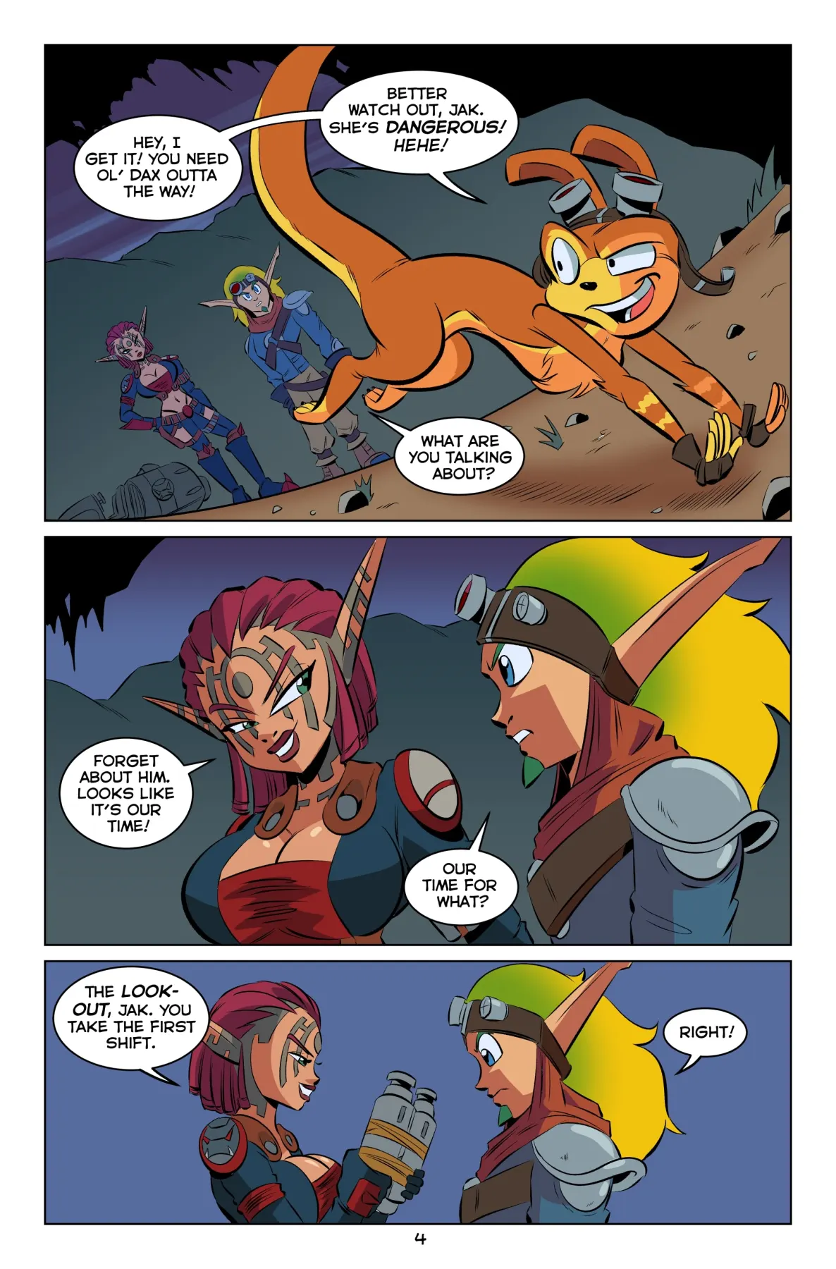 Jak And Ashelin: Stakeout  (Chapter 01) — page 5