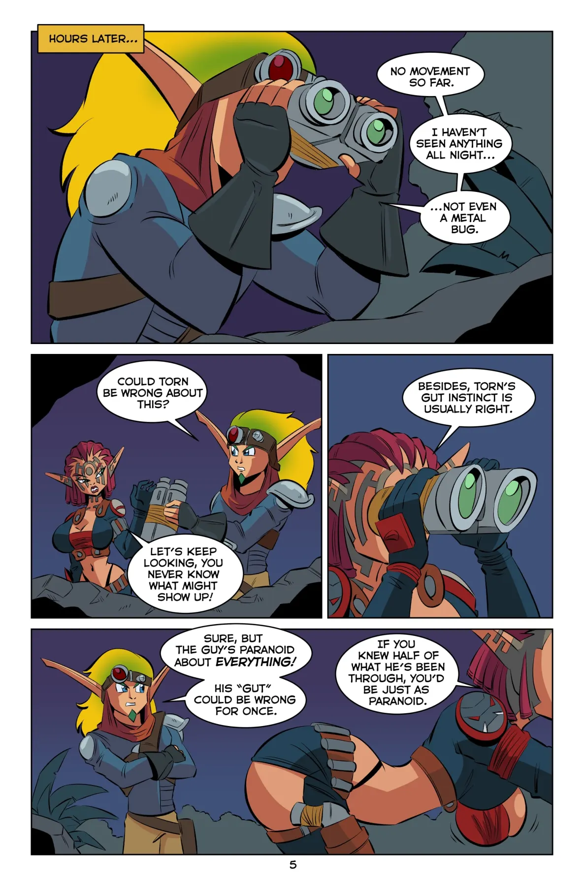 Jak And Ashelin: Stakeout  (Chapter 01) — page 6