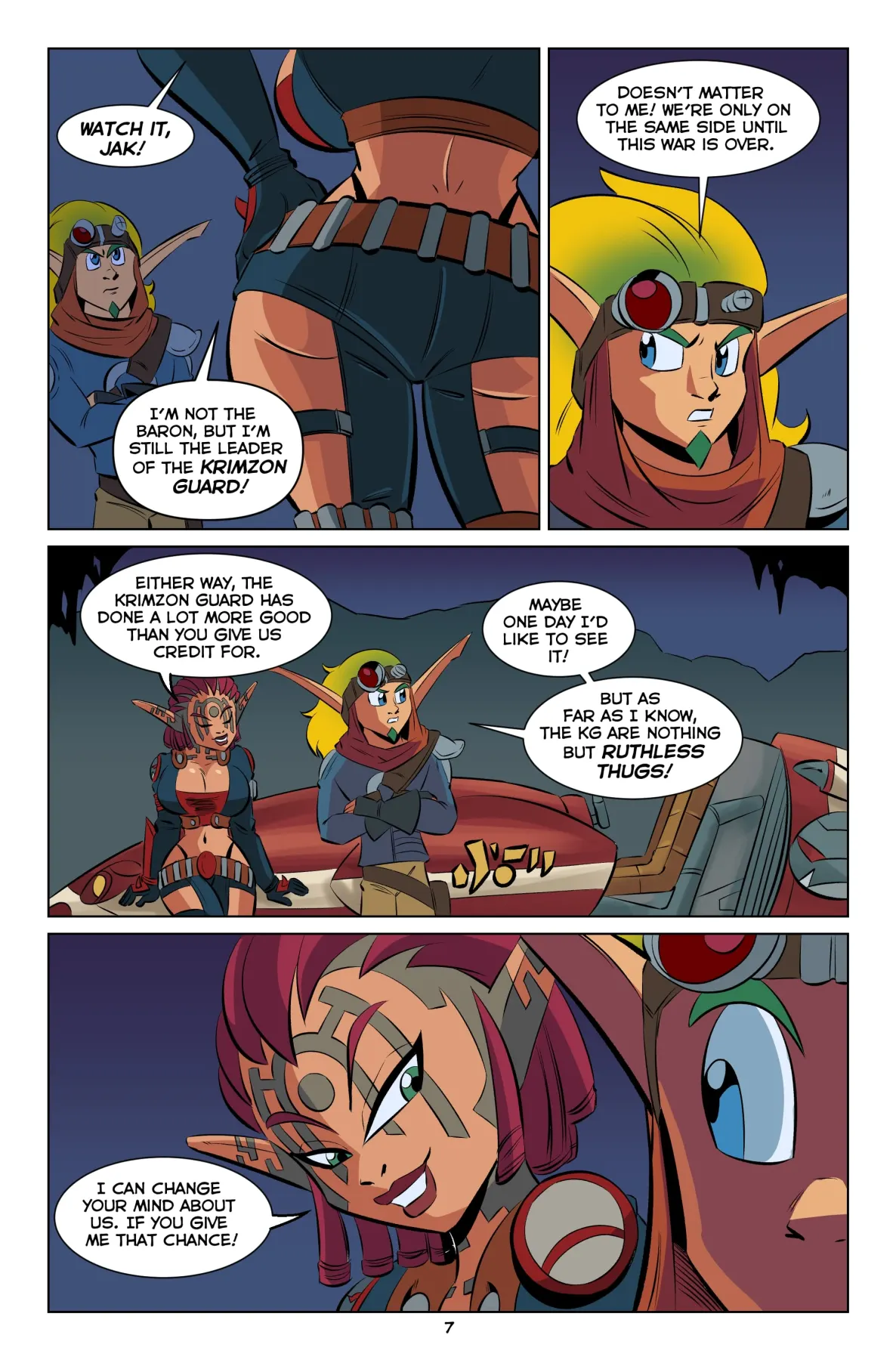 Jak And Ashelin: Stakeout  (Chapter 01) — page 8