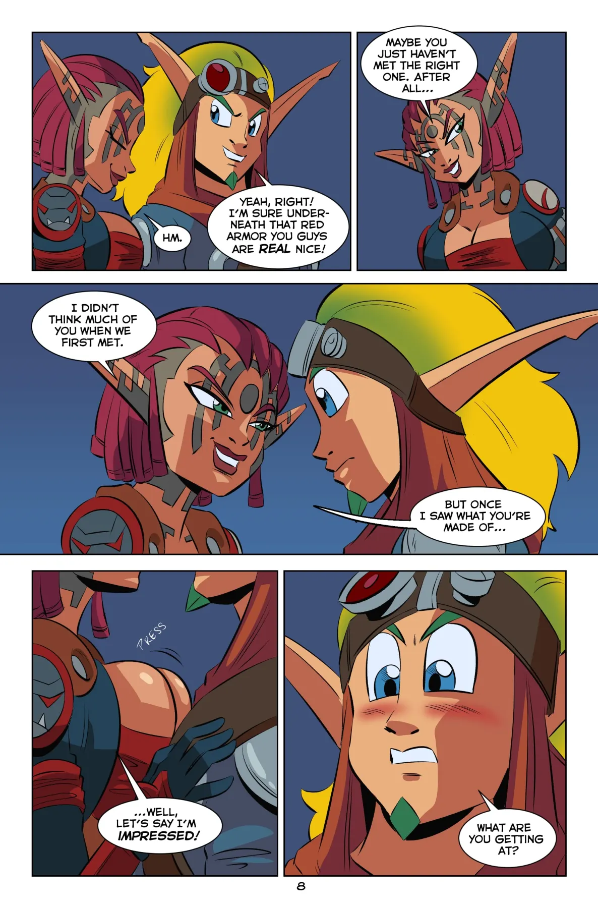 Jak And Ashelin: Stakeout  (Chapter 01) — page 9