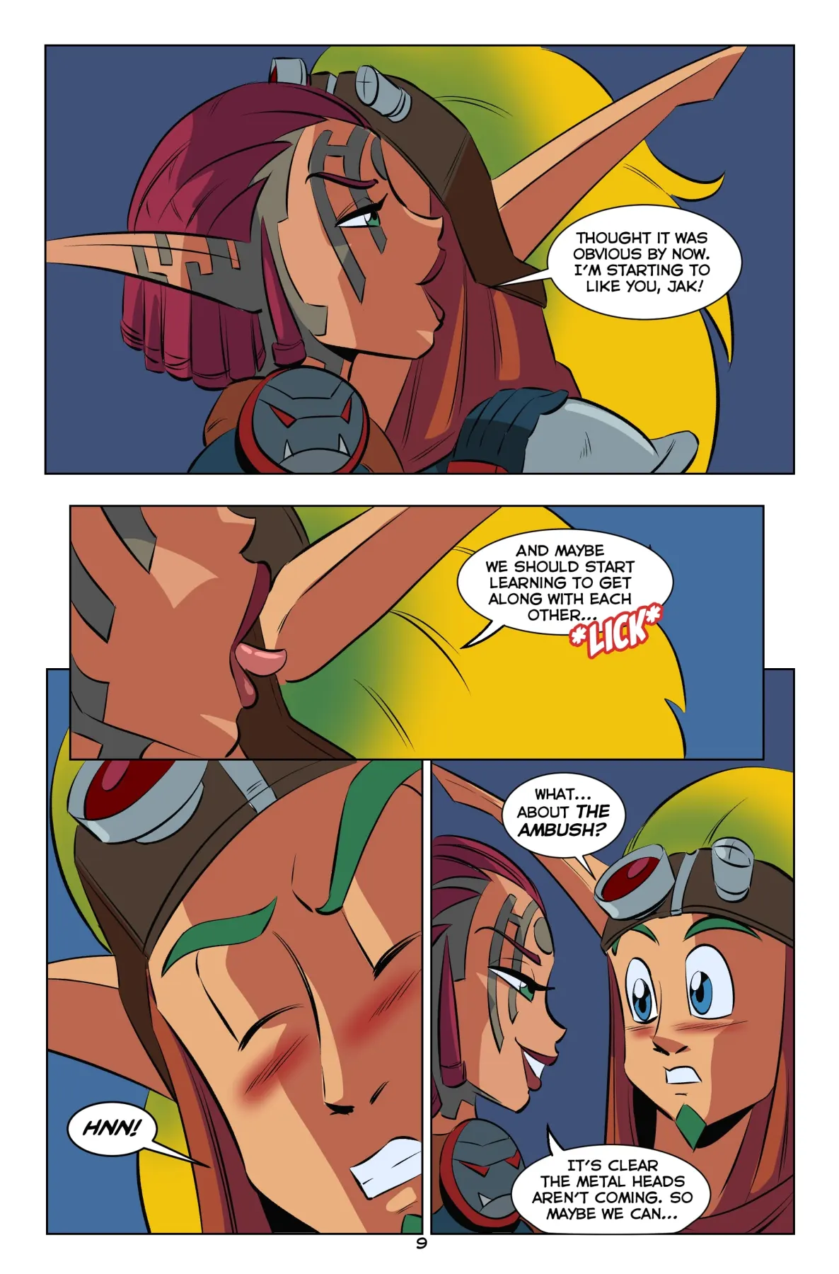Jak And Ashelin: Stakeout  (Chapter 01) — page 10