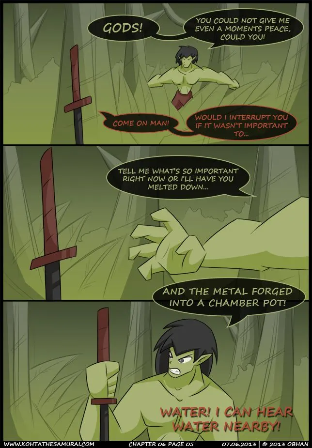 Kohta The Samurai  (Chapter 06 - Lost) — page 5