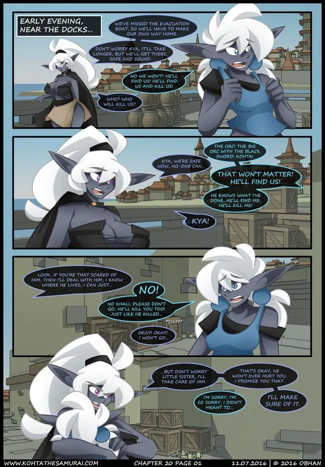 Kohta The Samurai  (Chapter 20 - New Beginnings) — page 1