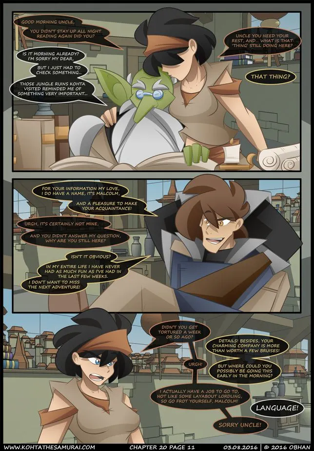 Kohta The Samurai  (Chapter 20 - New Beginnings) — page 11