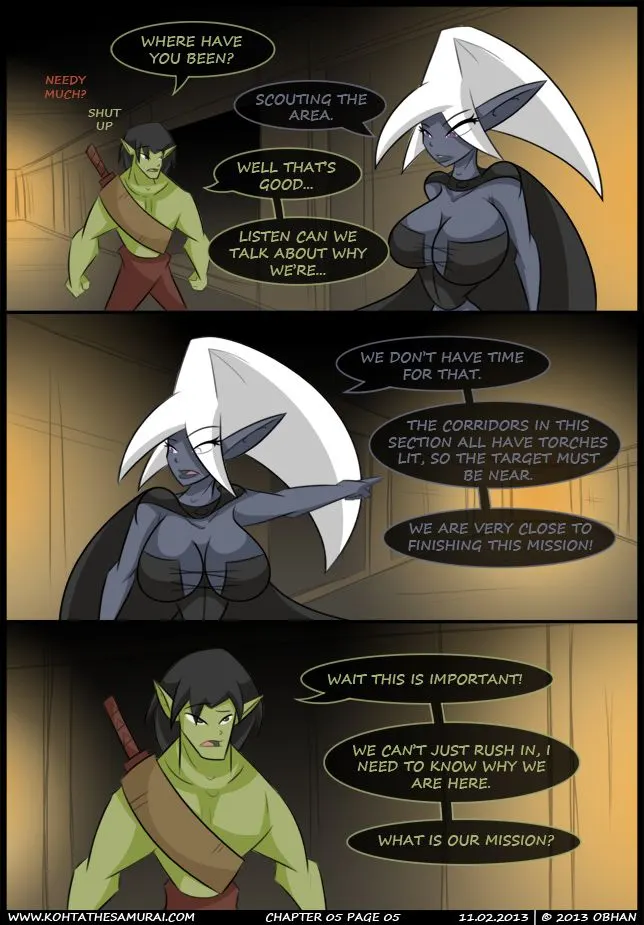 Kohta The Samurai  (Chapter 05 - The Darkness Below - Part 4) — page 5