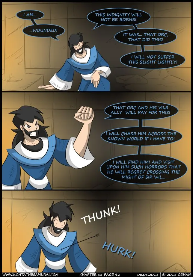 Kohta The Samurai  (Chapter 05 - The Darkness Below - Part 4) — page 42