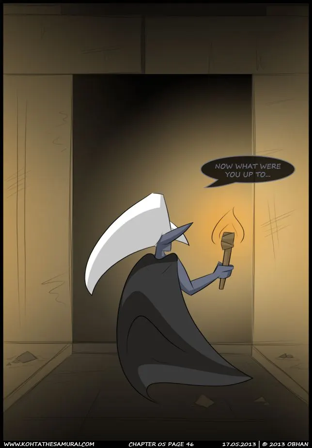 Kohta The Samurai  (Chapter 05 - The Darkness Below - Part 4) — page 46