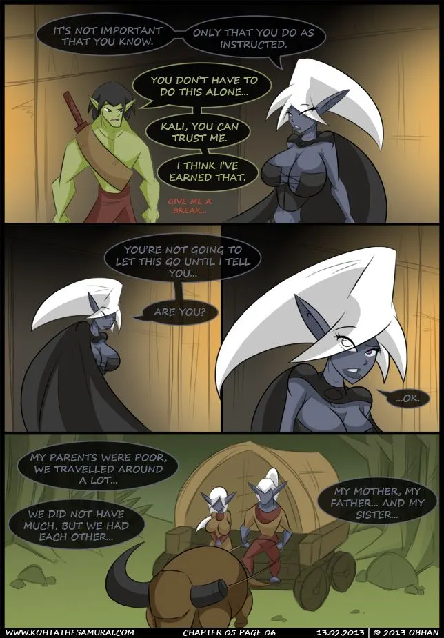 Kohta The Samurai  (Chapter 05 - The Darkness Below - Part 4) — page 6