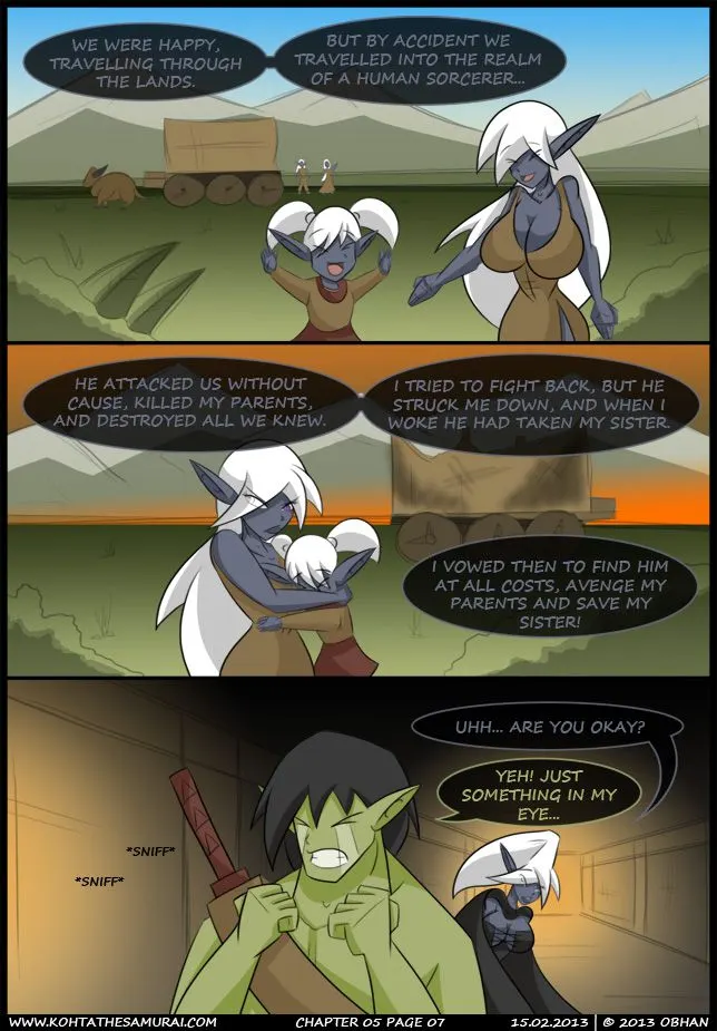 Kohta The Samurai  (Chapter 05 - The Darkness Below - Part 4) — page 7