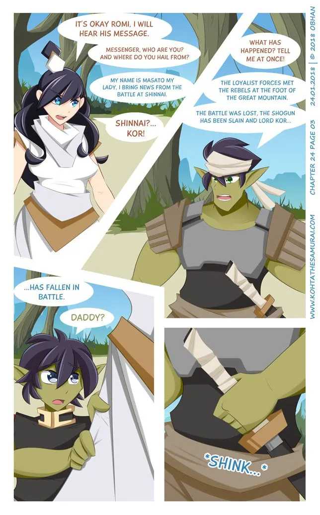 Kohta The Samurai  (Chapter 24 - We Are Who We Choice To Be) — page 4