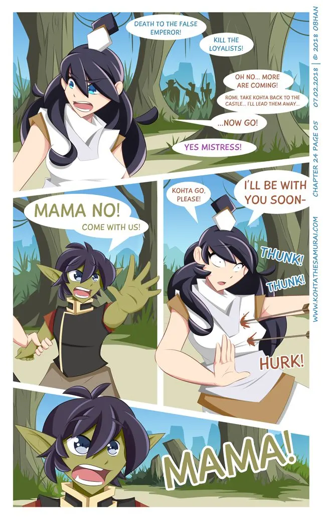 Kohta The Samurai  (Chapter 24 - We Are Who We Choice To Be) — page 6