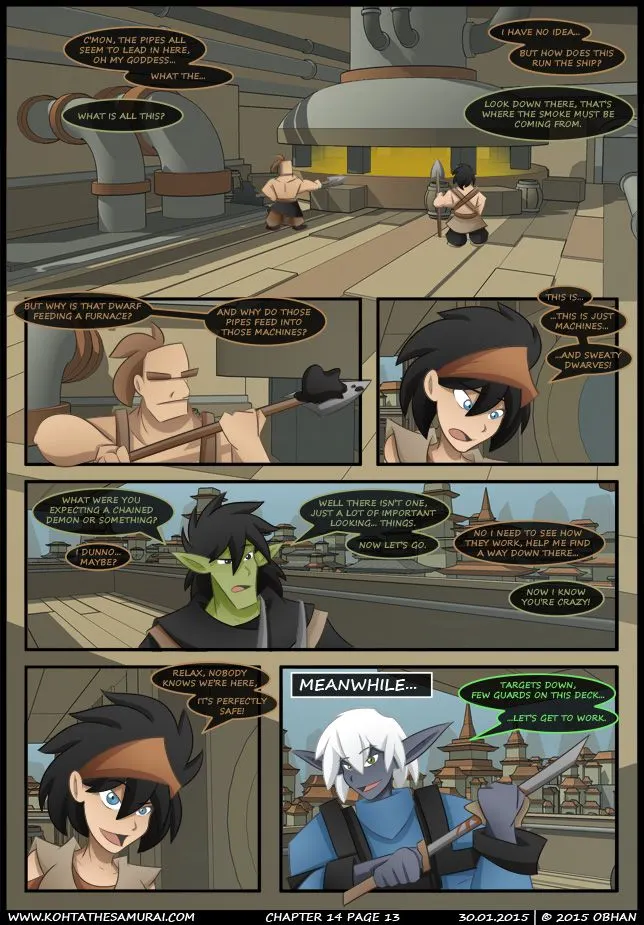 Kohta The Samurai  (Chapter 14 - Iron Breaker) — page 13
