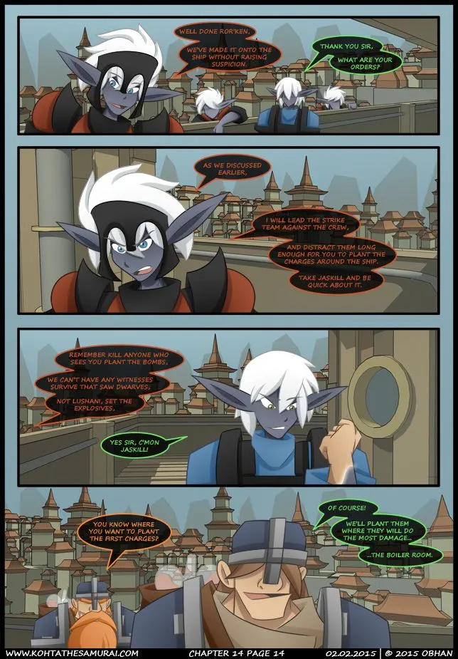 Kohta The Samurai  (Chapter 14 - Iron Breaker) — page 14