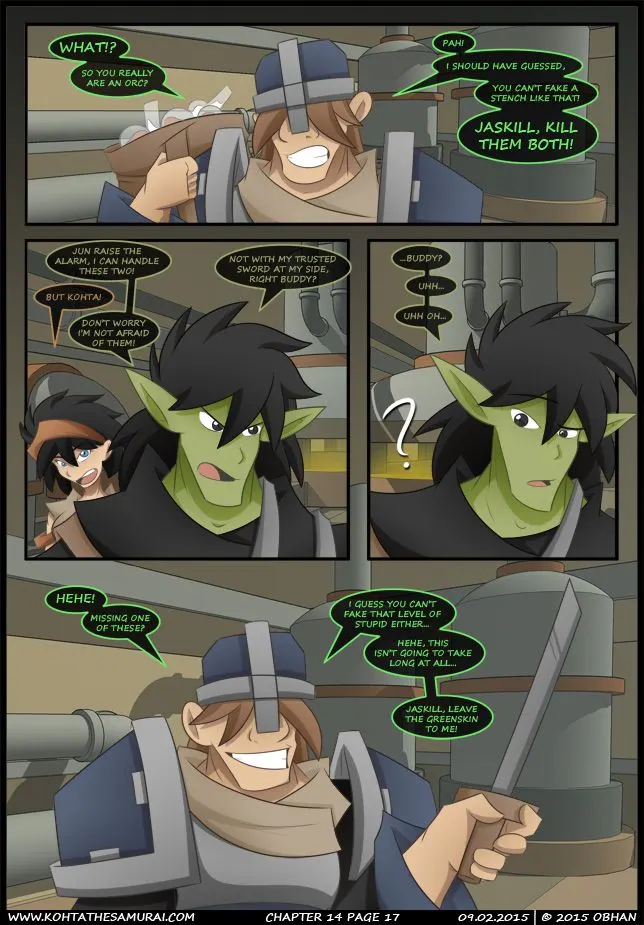 Kohta The Samurai  (Chapter 14 - Iron Breaker) — page 17