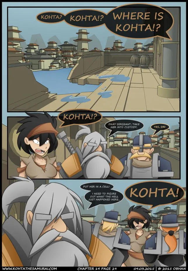 Kohta The Samurai  (Chapter 14 - Iron Breaker) — page 29