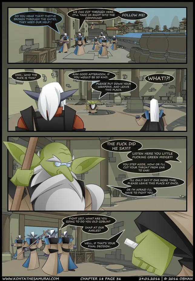 Kohta The Samurai  (Chapter 18 - Endgame) — page 36