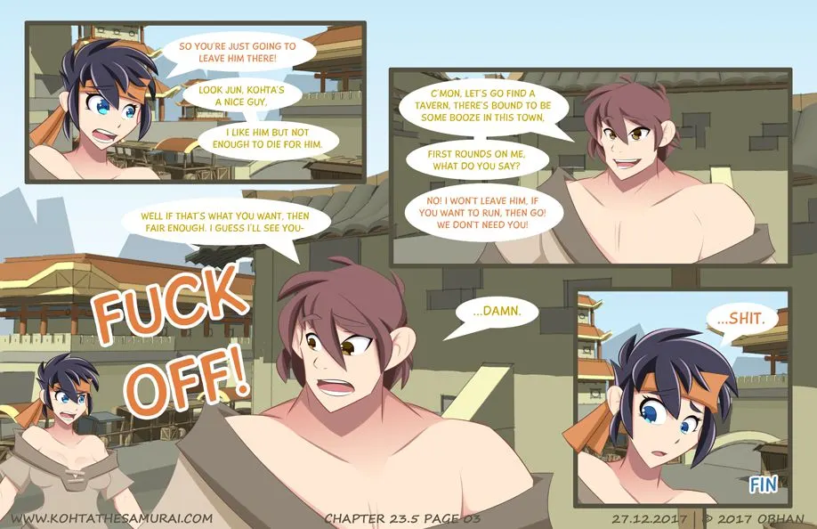 Kohta The Samurai  (Chapter 23 - Homecomings) — page 23