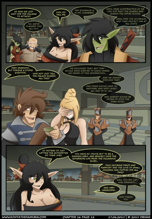 Kohta The Samurai  (Chapter 16 - Right Place, Wrong Time) — page 12